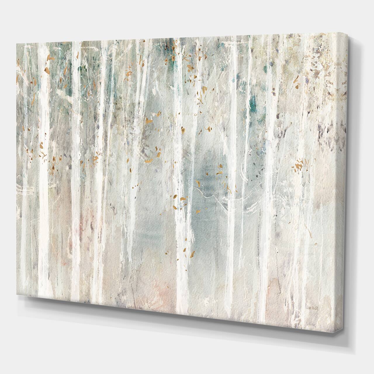 Designart - A Woodland Walk into the Forest III - Modern Farmhouse Canvas Art